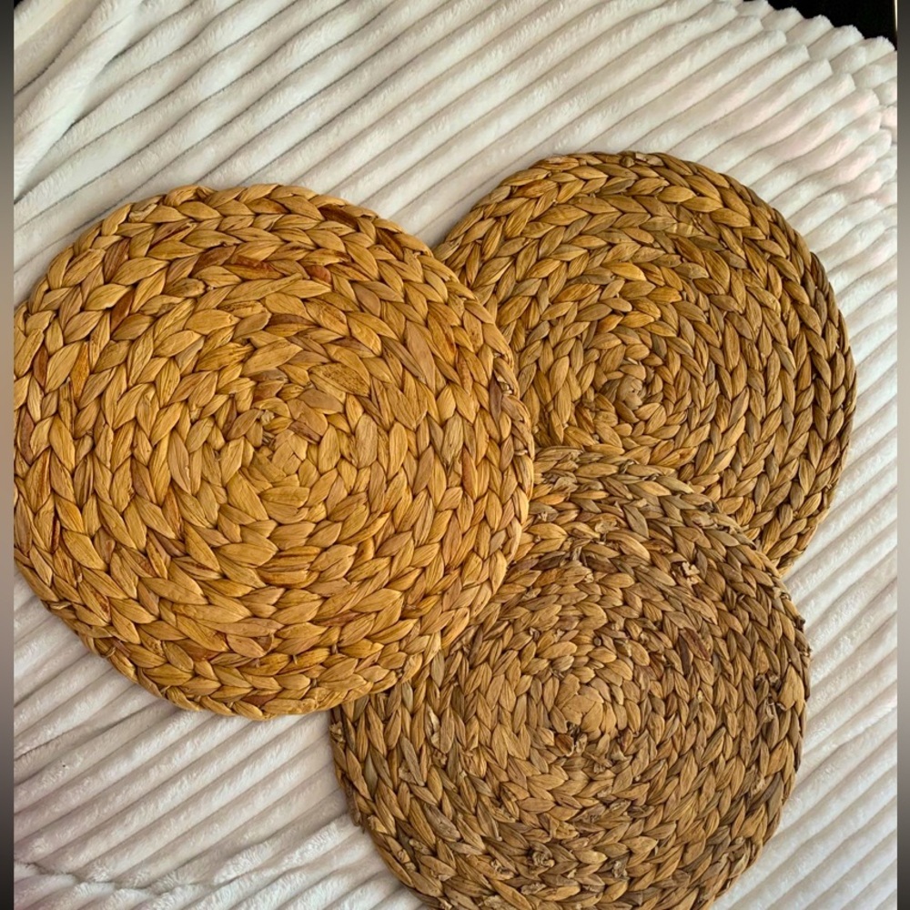 🖤Large woven mats for decor🖤